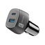 Incărcător auto Cellularline 18W+ PD 30W, 48W, Negru, 3 image