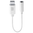 Audio Adaptor Cellularline Music Enabler Type-C, 3.5 mm/USB Type-C, 0,15m, Alb