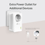 Powerline Adapter  TP-LINK TL-PA7017P KIT, AV1000, 1000 Mbps, Alb, 5 image