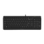 Tastatură A4Tech FK15, Cu fir, Negru