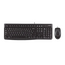 Set Tastatură + Mouse Logitech MK120, Cu fir, Negru