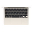 Laptop 15,3" Apple MacBook Air A3241, Starlight, M4 with 10-core CPU and 10-core GPU, 24GB/512GB, macOS Sequoia, 4 image