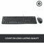Set Tastatură + Mouse Logitech MK120, Cu fir, Negru, 8 image