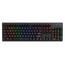 Tastatură HATOR Icefall Mecha Rainbow, Cu fir, Negru
