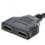 Adaptor Video Cablexpert DSP-2PH4-04, HDMI (M) - , 0,1m, Negru, 3 image