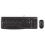 Set Tastatură + Mouse Logitech MK120, Cu fir, Negru, 5 image