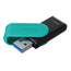 Memorie USB Kingston DataTraveler Exodia S, 128GB, Negru | Verde