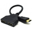 Adaptor Video Cablexpert DSP-2PH4-04, HDMI (M) - , 0,1m, Negru, 2 image