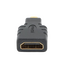 Convertor Video Cablexpert A-HDMI-FD, HDMI (F) - micro-HDMI (M), Negru, 4 image