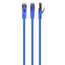 Patch cord Cablexpert PP6-0.5M/B, Cat6 FTP , 0,5m, Albastru, 2 image