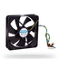 PC Case Fan Chieftec AF-1225PWM, 120x120x25 mm, Ball Bearing, 1650rpm, 