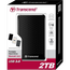 HDD portabil extern Transcend StoreJet 25A3, 2 TB, Negru (TS2TSJ25A3K), 3 image