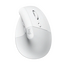 Mouse Wireless Logitech Lift Vertical pentru Mac, Alb