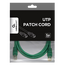 Patch cord Cablexpert PP12-1.5M/G, CAT5e UTP, 1,5m, Verde, 5 image