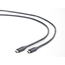 Cablu încărcare și sincronizare Cablexpert CCP-USB3.1-CMCM-1M, USB Type-C/USB Type-C, 1m, Negru, 2 image