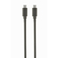 Cablu încărcare și sincronizare Cablexpert CCP-USB3.1-CMCM-1M, USB Type-C/USB Type-C, 1m, Negru, 7 image