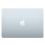 Laptop 13,6" Apple MacBook Air A3240, Sky Blue, M4 with 10-core CPU and 10-core GPU, 16GB/512GB, macOS Sequoia, 7 image