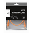 Patch cord Cablexpert PP12-0.5M/O, CAT5e UTP, 0,5m, Portocaliu, 2 image