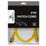 Patch cord Cablexpert PP6-1M/Y, Cat6 FTP , 1m, Galben, 6 image