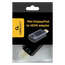 Adaptor Video Cablexpert A-mDPM-HDMIF-01, MiniDP (M) - HDMI (F), Negru, 2 image