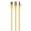 Patch cord Cablexpert PP6-1M/Y, Cat6 FTP , 1m, Galben, 3 image