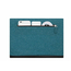 Husă universală pentru Laptop RivaCase Lantau, 13", Poliester, Acvamarin, 4 image