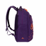 Rucsac zilnic RivaCase Heide, 15.6", Poliester, Violet/Portocaliu, 3 image