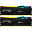 Memorie RAM Kingston FURY Beast RGB, DDR5 SDRAM, 6800 MHz, 32GB, KF568C34BBEAK2-32, 3 image