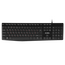 Tastatură SVEN KB-S305, Cu fir, Negru