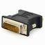 Adaptor Video Cablexpert A-DVI-VGA-BK, DVI-I (M) - VGA D-Sub (F), Negru, 2 image