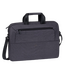 Geantă pentru Laptop Rivacase Suzuka, 15.6", Poliester, Negru