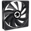 Ventilator PC Gamemax GMX-WFBK BK, 120 mm