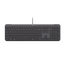 Tastatură Logitech Signature Slim K620 for Business, Cu fir, Negru