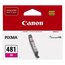 Cartuș de cerneală Canon CLI-481, 5,6ml, Magenta