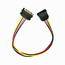 Cablu SATA Cablexpert CC-SATAMF-01, Multicolor, 2 image