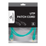 Patch cord Cablexpert PP6U-2M/G, Cat6 UTP, 2m, Verde, 2 image