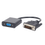 Convertor Video Cablexpert A-DVID-VGAF-01, DVI-D (M) - SVGA (F), 0,2m, Negru