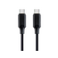 Cablu încărcare și sincronizare Cablexpert CC-USB2-CMCM100-1.5M, USB Type-C/USB Type-C, 1,5m, Negru