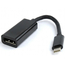 Adaptor Video Cablexpert A-CM-DPF-01, Type-C - DisplayPort (F), 0,15m, Negru, 2 image