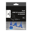 Receptor USB 3.0 dublu pe suport Cablexpert CC-USB3-RECEPTACLE, Albastru, 2 image