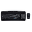Set Tastatură + Mouse Logitech MK330, Fără fir, Negru