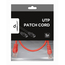 Patch cord Cablexpert PP12-0.5M/R, CAT5e UTP, 0,5m, Roșu, 2 image