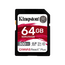 Card de Memorie Kingston Canvas React Plus, 64GB (SDR2/64GB)