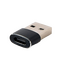 Adaptor pentru cablu USB Cablexpert A-USB2-AMCF-02, USB Type-A (M)/USB Type-C (F), Negru, 2 image