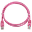 Patch cord Cablexpert PP6-1M/RO, Cat6 FTP , 1m, Roz, 2 image