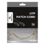 Patch cord Cablexpert PP12-0.5M, CAT5e UTP, 0,5m, Gri, 3 image