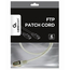Patch cord Cablexpert PP6-0.5M, Cat6 FTP , 0,5m, Gri, 3 image