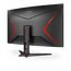 31,5" Monitor Gaming AOC C32G2ZE/BK, VA 1920x1080 FHD, Negru | Roșu, 3 image