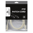 Patch cord Cablexpert PP6-3M, Cat6 FTP , 3m, Gri, 2 image