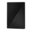 HDD portabil extern Western Digital WD My Passport, 4 TB, Negru (WDBPKJ0040BBK-WESN)